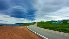 Ocean Landscapes houses roads