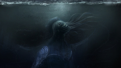 Ocean Monsters rain Cthulhu