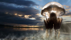 Ocean octopuses jellyfish digital