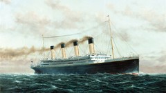 Ocean paintings Titanic artwork