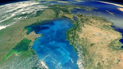 Ocean Satellite Earth outer space