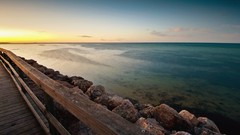 Ocean Seaside Beaches piers