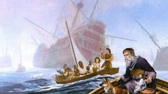 Ocean ships Boats artwork fantasy art Keith Parkinson