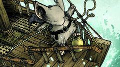 Ocean ships fantasy art