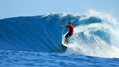 Ocean Sports surfing waves sunlight