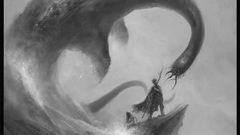 Ocean waves fantasy art