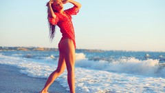 Ocean woman April Beaches Zemani magazine Carla B