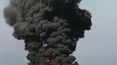 Oil fire