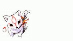 Okamiden Simple Background video