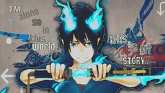 okumura rin Blue Exorcist Anime anime boys