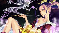 Old Anime Japanese clothes