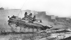 Old Army military Soviet historic Afghanistan apc BMP armored 