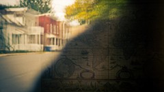 Old broken Maps streets lomo window panes