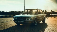 old car Car Sports Car BMW sun BMW E28 BMW 5 Series numbers