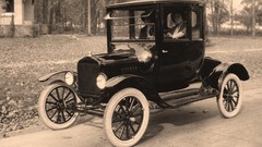 Old cars Ford Coupé Ford T
