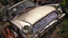 Old cars wheels rust wrecks