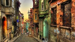 Old historic streets turkish