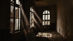 Old houses Photo manipulation
