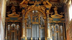 Old pipes organ Pipe
