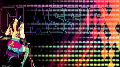 Old school outer space video games atari Space Invaders 