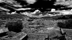 Old town roofs lijiang jiang