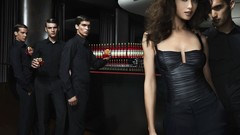 Olga kurylenko black clothes fashion photography