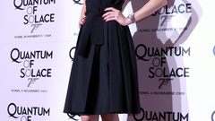 Olga kurylenko black dress