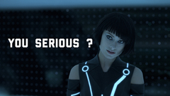 Olivia Wilde funny TRON: