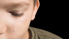 One boy safe teardrops