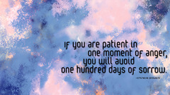 One moment You are patient