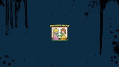 One mushrooms Mario Super Mario blue background funny splashes 