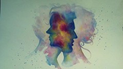 One pearl faces artwork