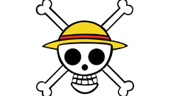 One piece abstract skull