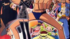 One piece Anime blue