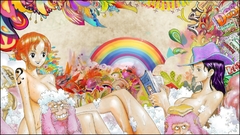 One Piece (anime) rainbows