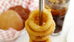 Onion rings at custom