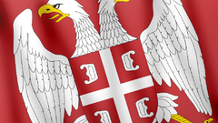 Op black background srbija