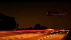 Orange abstract digital art