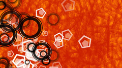 Orange abstract Evolution