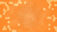 Orange abstract shell