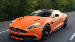 Orange cars Aston matte 2014