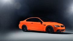 Orange cars bmw m3 BMW M3 E92