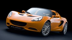 Orange cars Lotus Elise