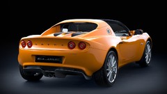 Orange cars Lotus Elise