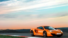 Orange cars McLaren