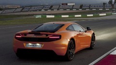 Orange cars mclaren mp4-12c
