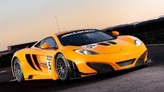 Orange cars mclaren mp4-12c