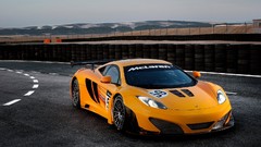 Orange cars mclaren mp4-12c