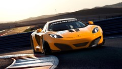 Orange cars mclaren mp4-12c