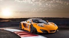 Orange cars mclaren mp4-12c